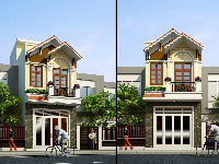Nhà phố 3 tầng 4.3x16m